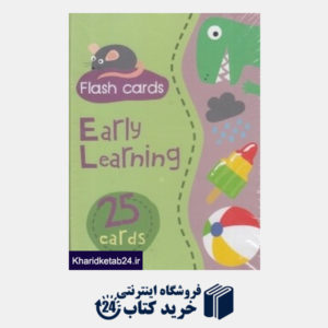 کتاب Early Learning Green 25 Flash Cards