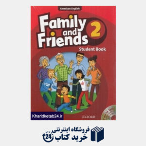 کتاب Family and Friends 2 SB WB CD (دو جلدی)