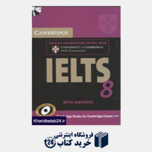 کتاب Ielts 8 With Answers Cambridge CD