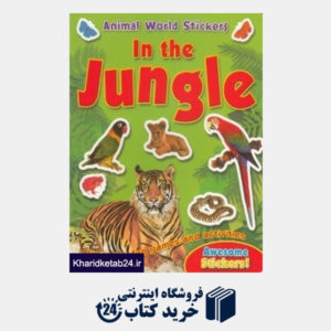 کتاب In The Jungle Animal World Stickers