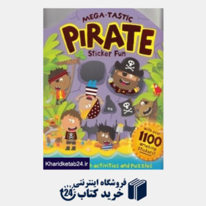 کتاب Mega Tastic Pirate Sticker Fun