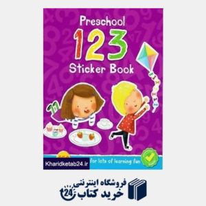 کتاب Preschool 123 Sticker Book