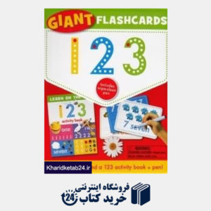 کتاب 123 Giant Flash Cards