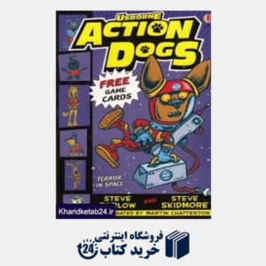 کتاب Actions Dogs (بنفش)