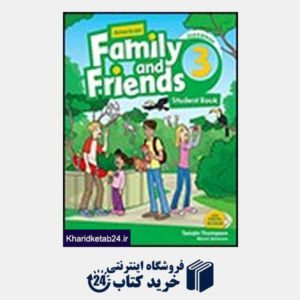 کتاب American Family and Friends 3 (2nd) SB+WB+DVD