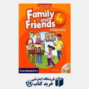 کتاب American Family and Friends 4 (SB+WB+CD)