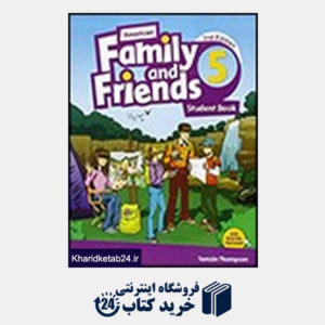 کتاب American Family and Friends 5 (2nd) SB+WB+DVD