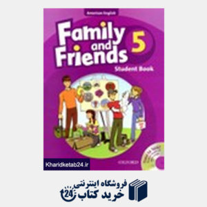 کتاب American Family and Friends 5 (SB+WB+CD)