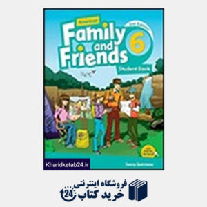 کتاب American Family and Friends 6 (2nd) SB+WB+DVD