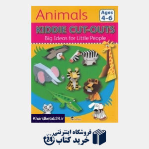 کتاب Animals Kiddie Cut Outs