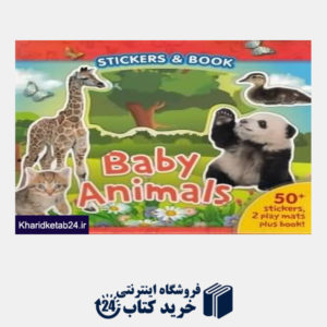 کتاب Baby Animals Stickers and Book