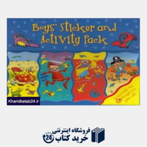 کتاب Boys Sticker and Activity Pack