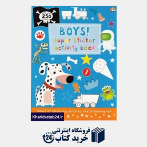 کتاب Boys Super Sticker Activity Book