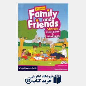 کتاب British Family and Friends Starter SB WB CD (تک جلدی) (ویرایش جدید)