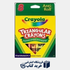 کتاب Ct 8 Trijangular Crayons 4008