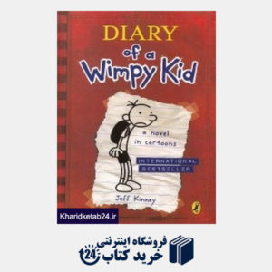 کتاب Diary of a Wimpy Kid a Novel in Cartoons