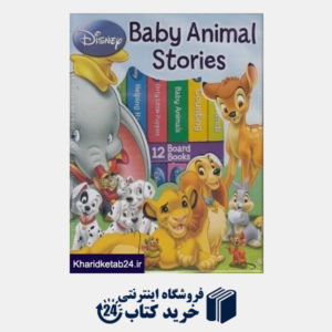 کتاب Disnep Baby Animal Stories 12 Board Books