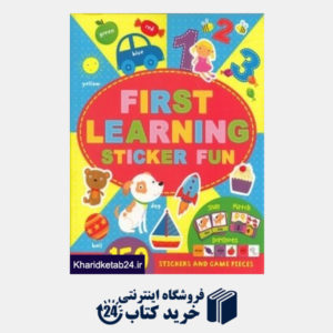 کتاب First Learning Sticker Fun