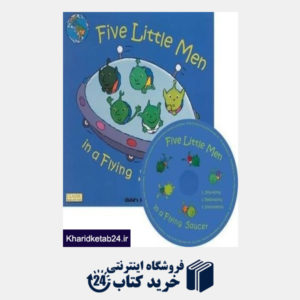 کتاب Five Little Men+CD