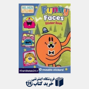 کتاب Funny Faces Sticker Book