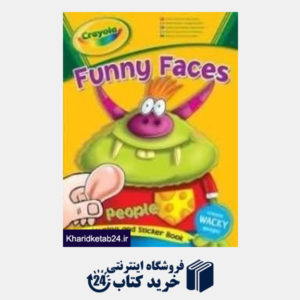 کتاب Funny Faces Sticker Books 7348