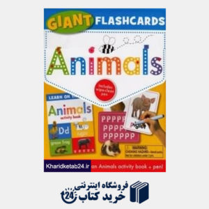 کتاب Giant Flashcards Animals