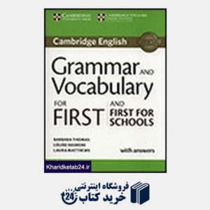 کتاب Grammar and Vocabulary for First and First for School+CD