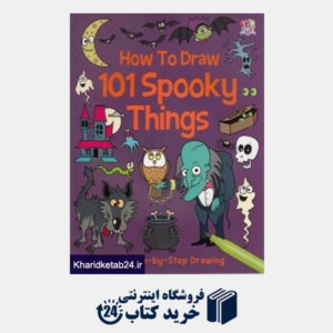 کتاب How to Draw 101 Spooky Things