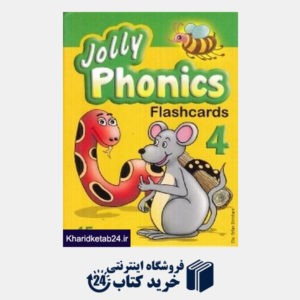 کتاب Jolly Phonics Flash Card 4