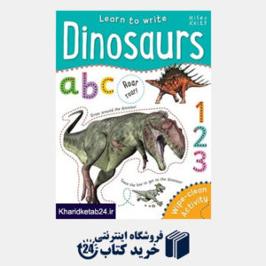 کتاب Learn To Write Dinosaurs 7051