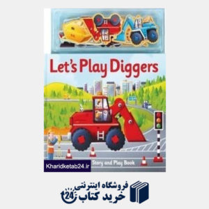 کتاب Magnetic lets play Diggers