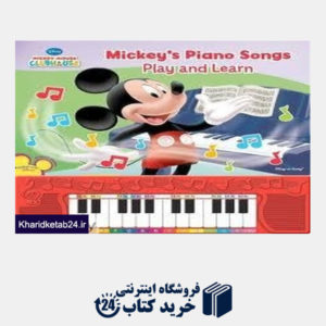 کتاب Mickeys Piano Songs