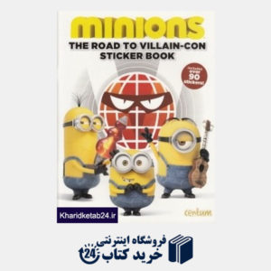 کتاب Minions The Road to Villaincon Sticker Book