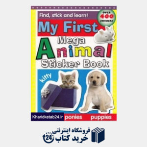 کتاب My First Mega Animal Sticker Book