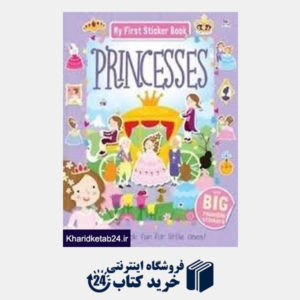 کتاب My First Sticker Book Princesses