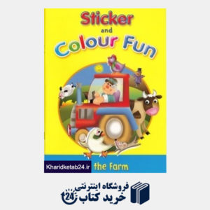 کتاب (On the Farm (Sticker and Colour Fun