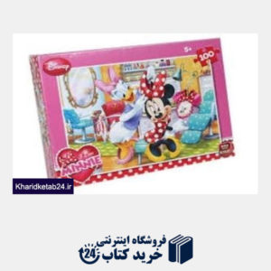 کتاب Puzz Minnie Mouse Polka 100 Pc 5177