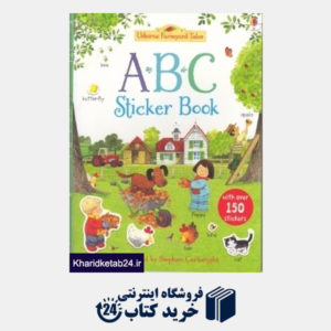 کتاب Sticker Book a b c