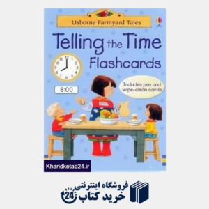 کتاب Telling the time flashcards