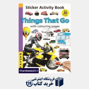 کتاب Things That Go Sticker Activity Book