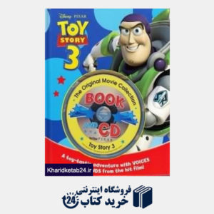 کتاب Toy Story 3 & CD  Disney Story Book