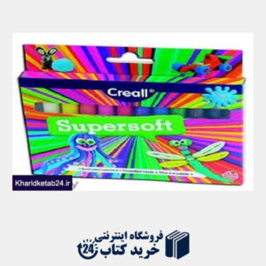 کتاب خمیر بازی 10 رنگ Creall Super Soft 12gr 25045